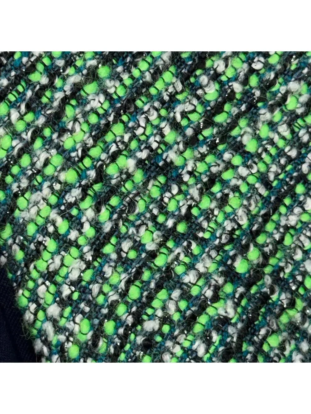 J.Crew Mixed Media Tweed Sleeve Top Size Medium